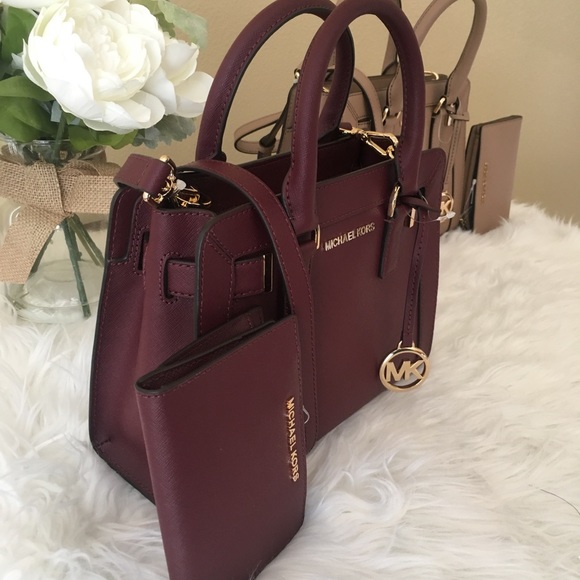 Last one✨Michael Kors small Dillion Satchel&wallet - Picture 6 of 8